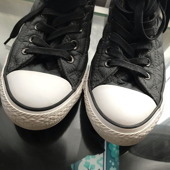 Fleece Lined Quilted Converse (9) - Picture 7 of 8